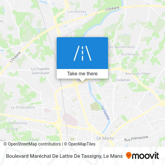 Boulevard Maréchal De Lattre De Tassigny map