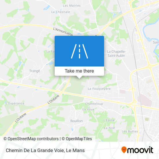 Chemin De La Grande Voie map