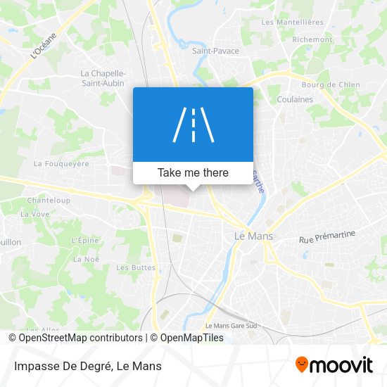 Impasse De Degré map