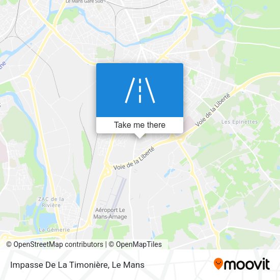 Impasse De La Timonière map
