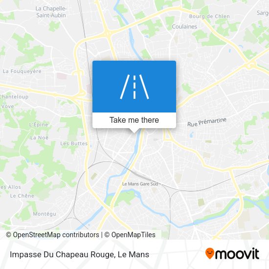 Impasse Du Chapeau Rouge map