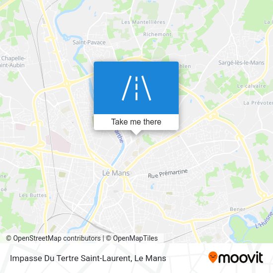 Impasse Du Tertre Saint-Laurent map
