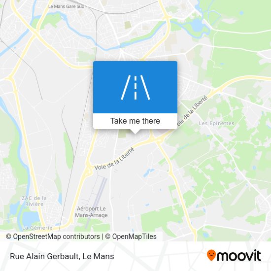 Rue Alain Gerbault map
