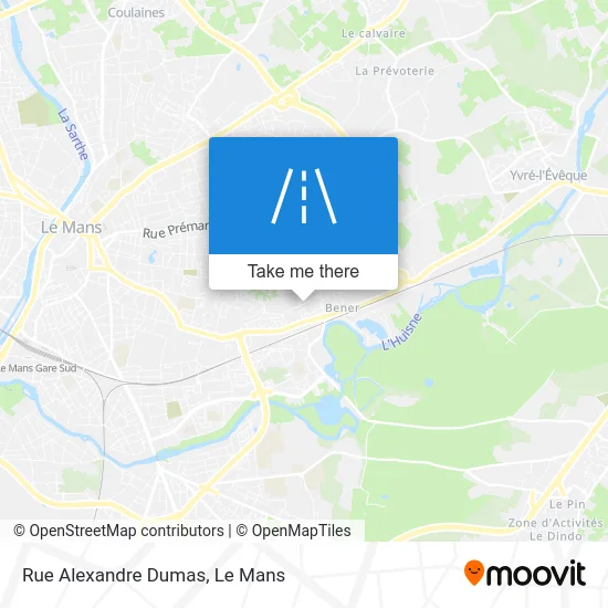 Mapa Rue Alexandre Dumas