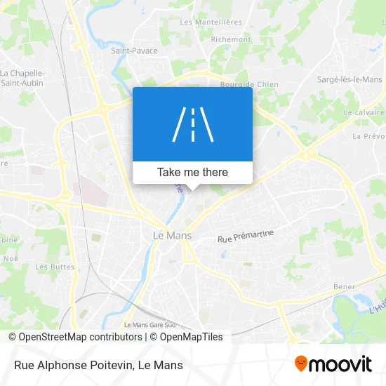 Rue Alphonse Poitevin map