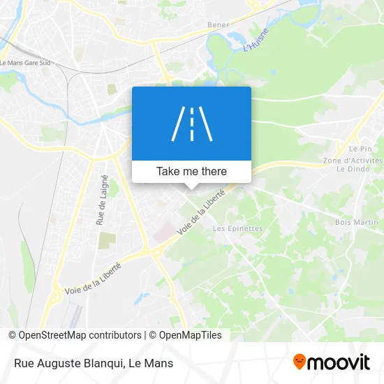 Rue Auguste Blanqui map