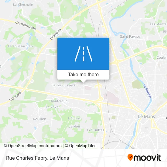 Rue Charles Fabry map