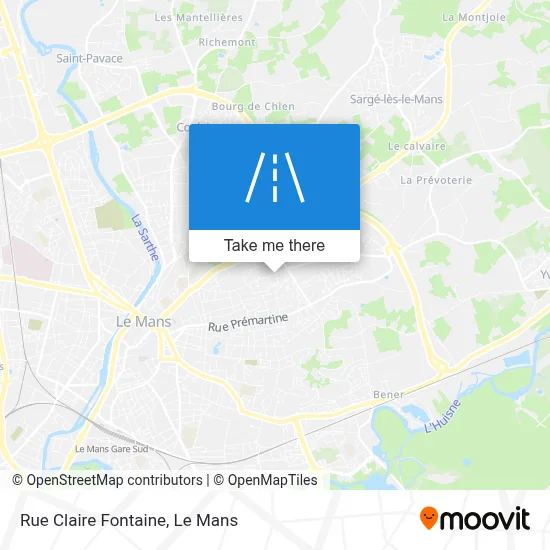 Rue Claire Fontaine map