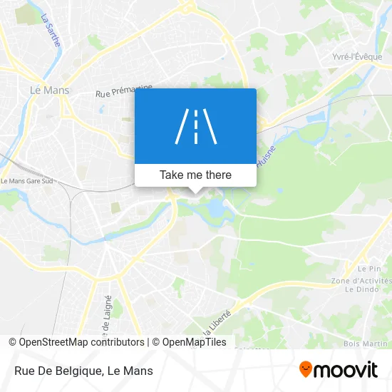 Rue De Belgique map