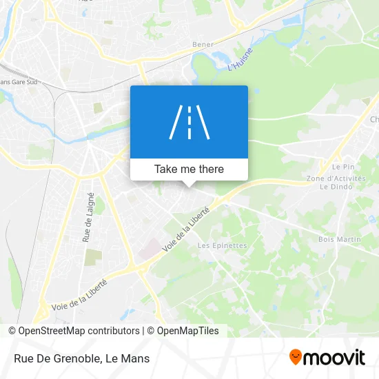 Rue De Grenoble map