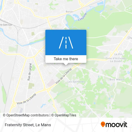 Rue De La Fraternité map