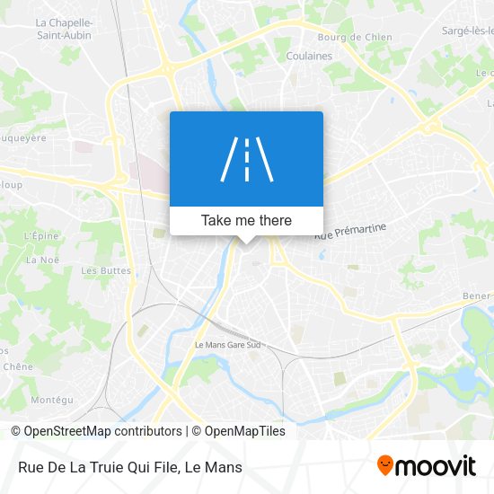 Rue De La Truie Qui File map