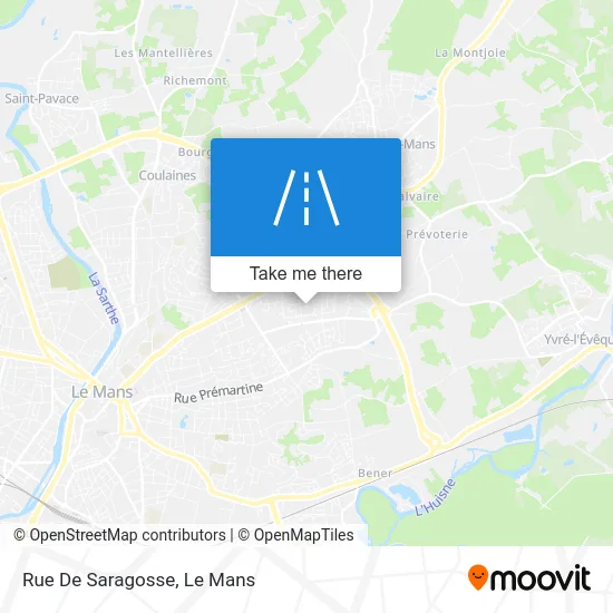 Rue De Saragosse map