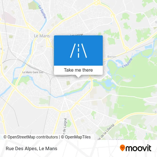 Rue Des Alpes map