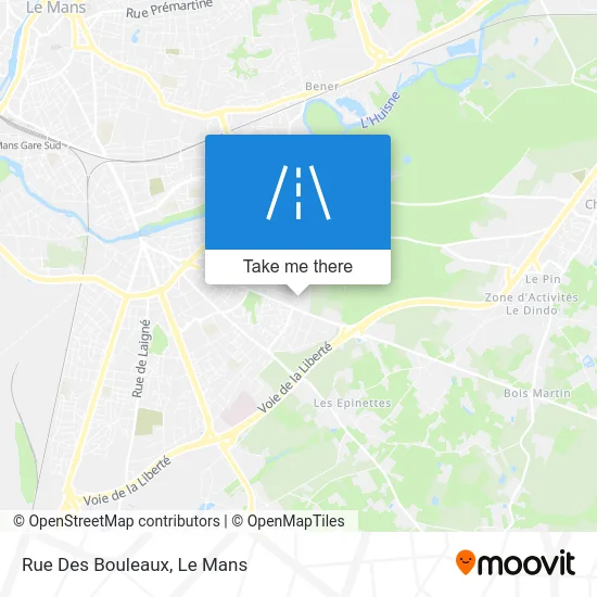 Rue Des Bouleaux map