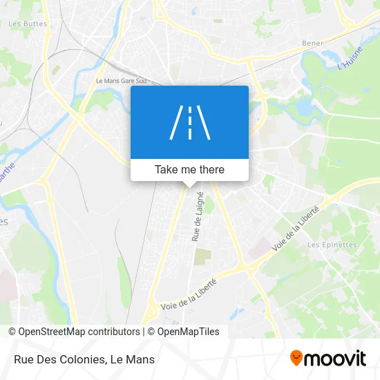 Rue Des Colonies map