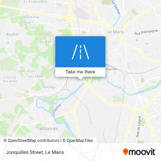 Rue Des Jonquilles map