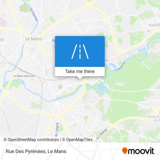 Rue Des Pyrénées map