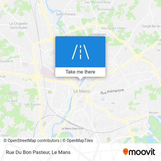 Rue Du Bon Pasteur map