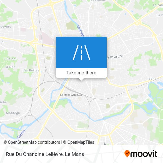 Rue Du Chanoine Lelièvre map