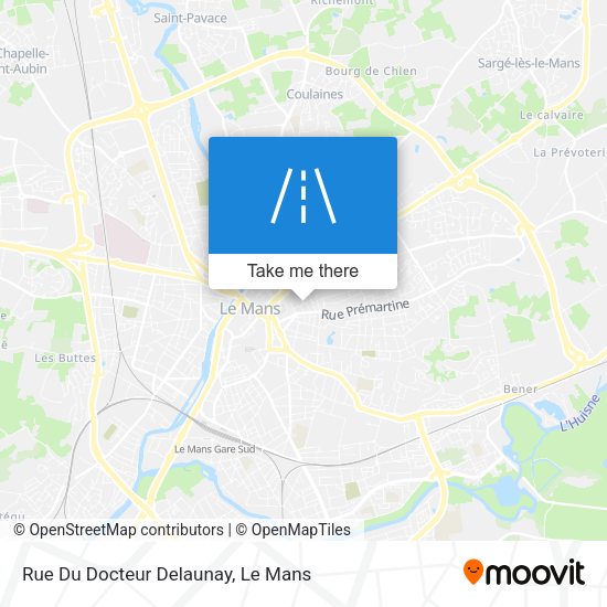 Rue Du Docteur Delaunay map