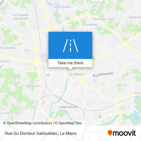 Rue Du Docteur Gallouëdec map