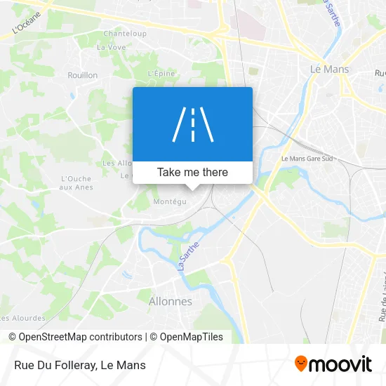 Rue Du Folleray map