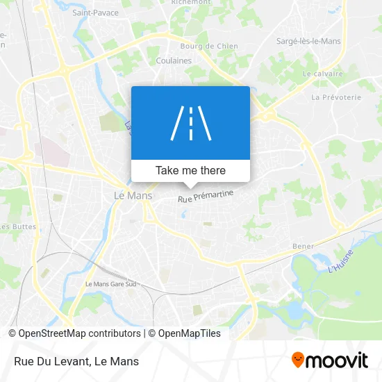 Rue Du Levant map