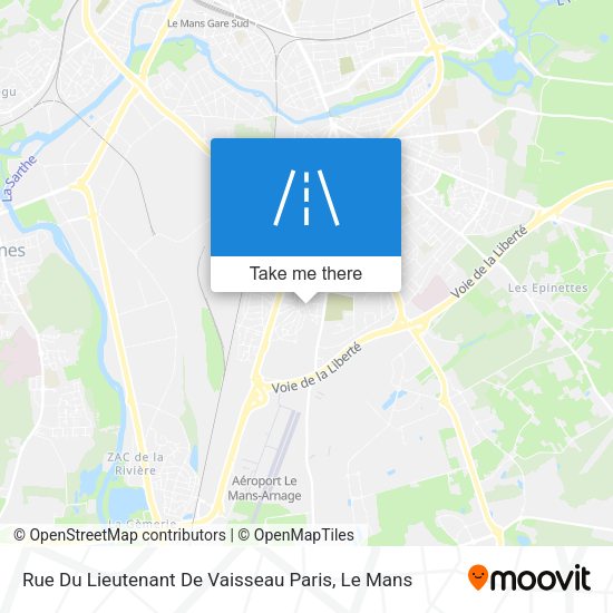 Rue Du Lieutenant De Vaisseau Paris map