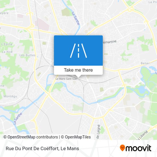 Rue Du Pont De Coëffort map