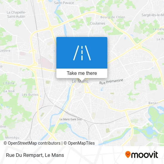 Rue Du Rempart map