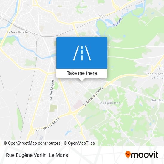 Rue Eugène Varlin map