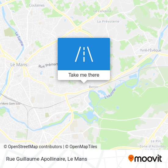 Rue Guillaume Apollinaire map