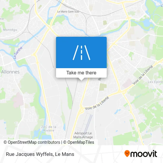 Rue Jacques Wyffels map