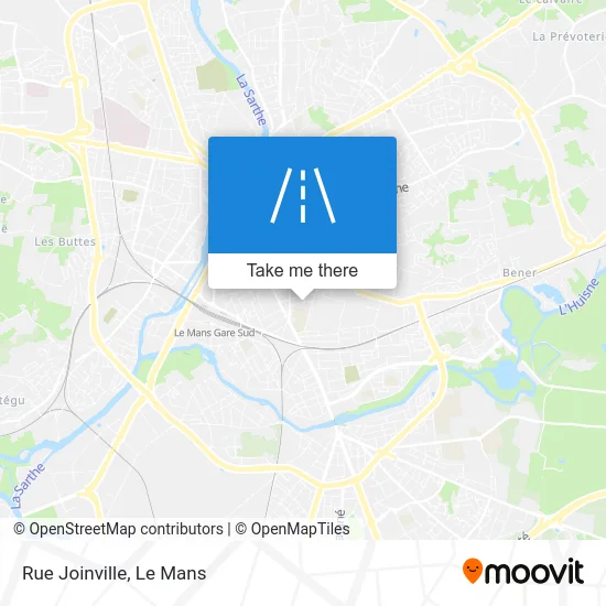 Rue Joinville map