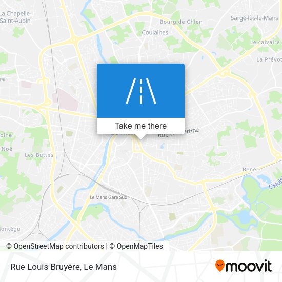 Rue Louis Bruyère map