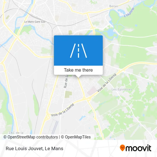 Rue Louis Jouvet map