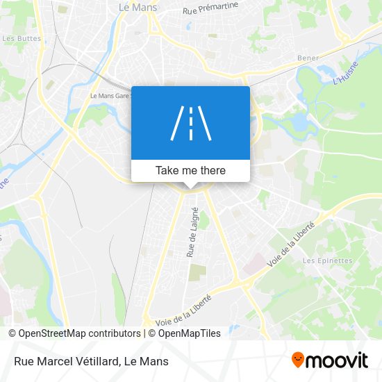 Rue Marcel Vétillard map