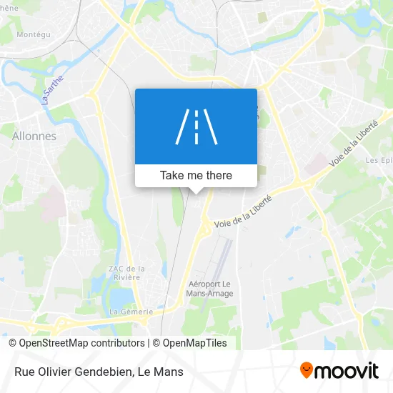 Rue Olivier Gendebien map
