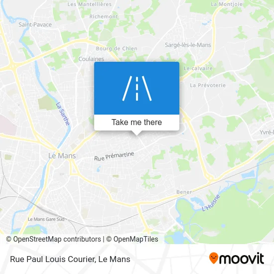 Rue Paul Louis Courier map