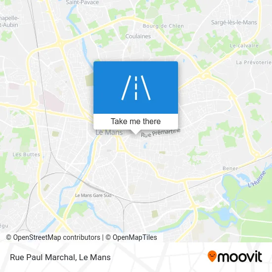 Rue Paul Marchal map