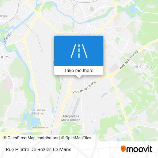 Rue Pilatre De Rozier map