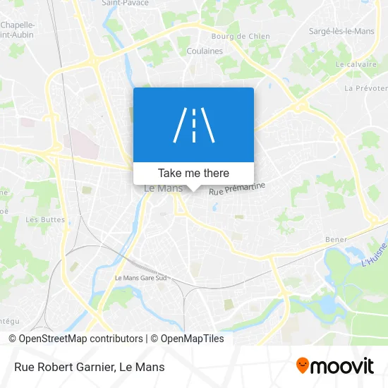 Rue Robert Garnier map