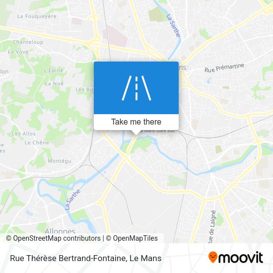Rue Thérèse Bertrand-Fontaine map