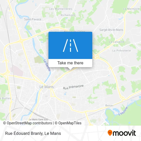 Rue Édouard Branly map