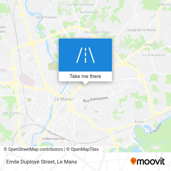 Rue Émile Duployé map