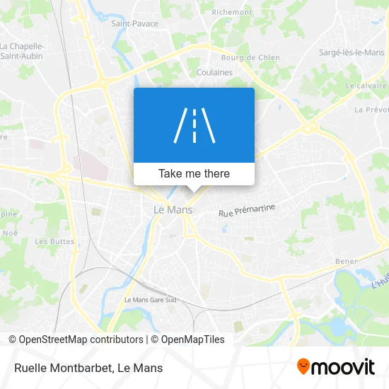 Ruelle Montbarbet map