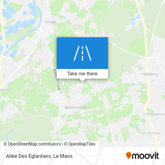 Allée Des Églantiers map