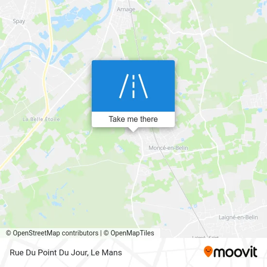 Rue Du Point Du Jour map