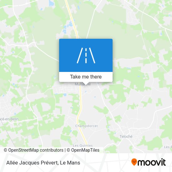 Allée Jacques Prévert map